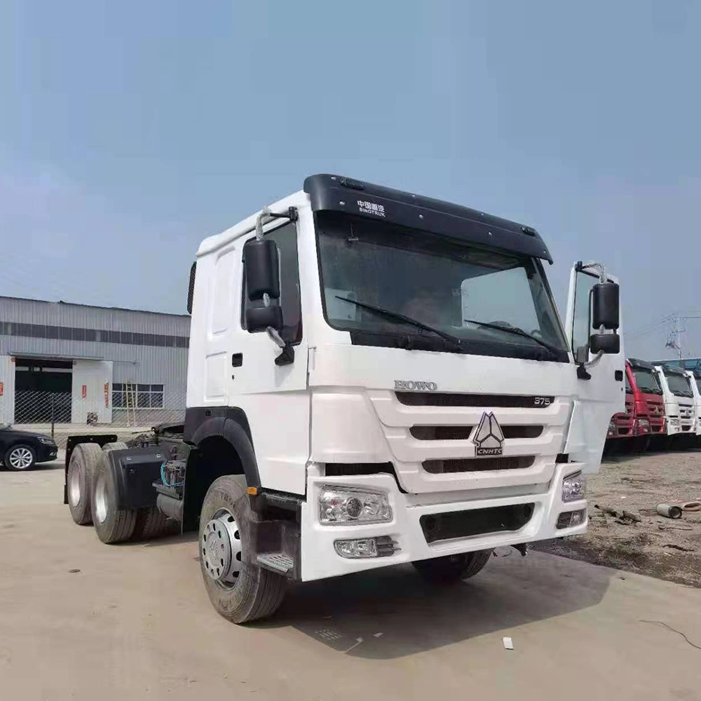 Usado 375HP 371HP 6 4 Sinotruk HOWO caminhão trator