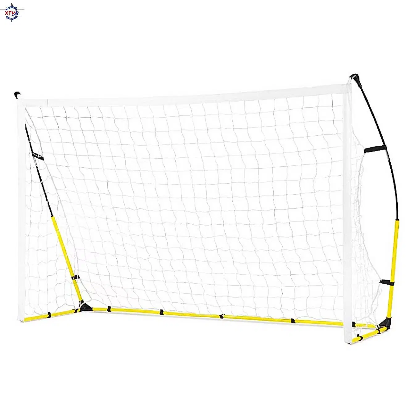 Quick Set up Soccer Football Goal Nets Steel Collapsible Sports Equipment