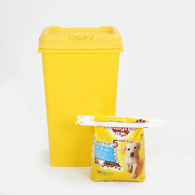 53liter Custom Logo stapelbar luftdichte Kunststoff Hundefutter Container