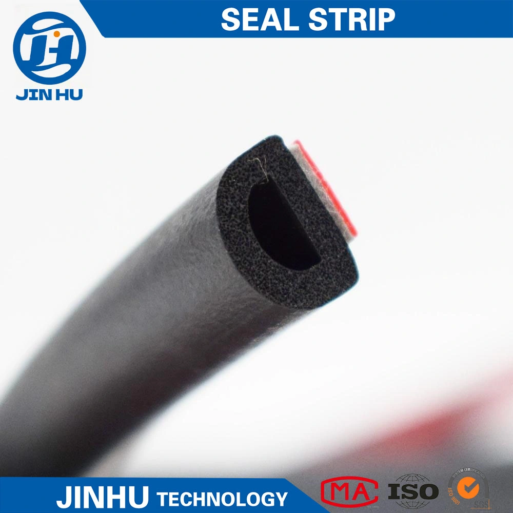 Versatile Customized EPDM Round Foam Seal Strip Sponge Rubber Ring Rope