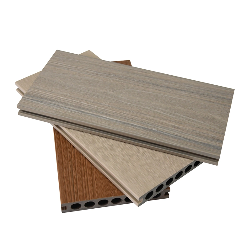 Heißer Verkauf Holz Kunststoff Composite WPC Co-Extrusion Decking für draußen Swimmingpool