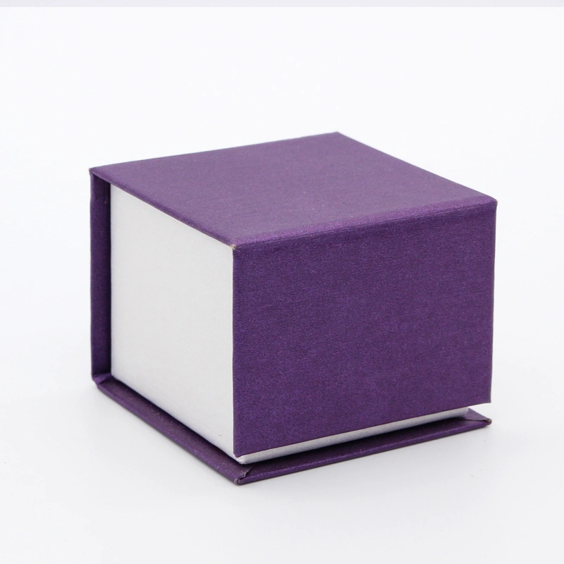 Leder-Display Schmuckkästchen Kundenspezifische Magnetische Papier Kosmetische Geschenkbox Verpackung