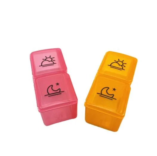 32 Compartments Colorful Plastic Pill Box Medicine Organizer Case