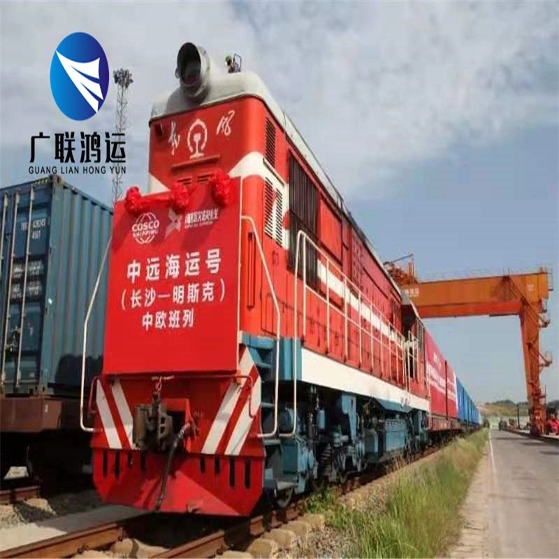 Reliable Railway Freight Forwarding Agent Rail Cargo Shipping Door to Door Train Transportation Service