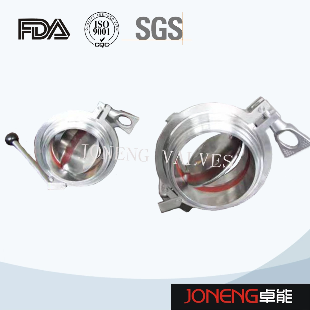 China Stainless Steel Sanitary Food Grade Butterfly Valve (JN-BV1007)