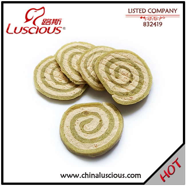 Sushi with Spinach and Cod Dog Snack Cat Snack Pet Food Supplier