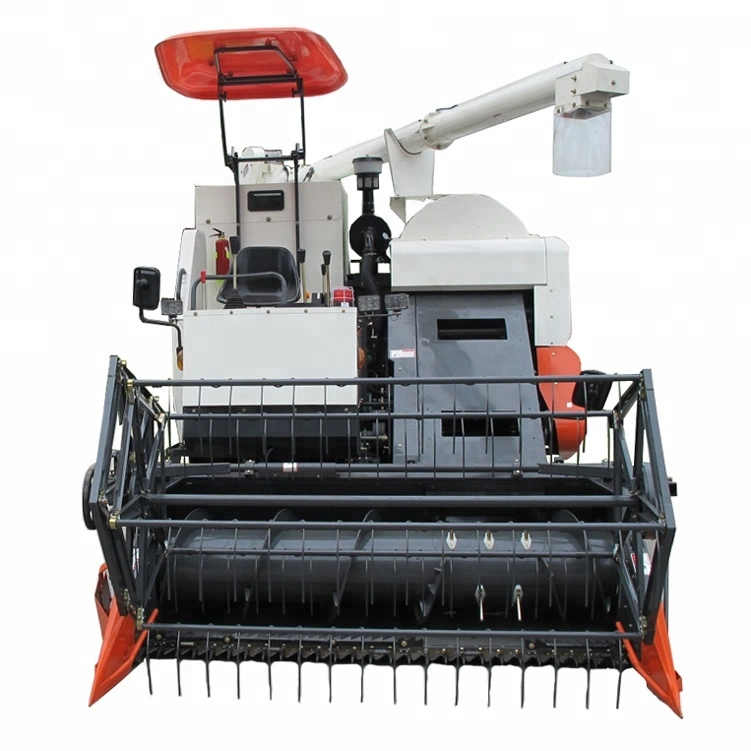 Rice Wheat Combine Harvester Harvesting Machine Similar Kubota Harvester