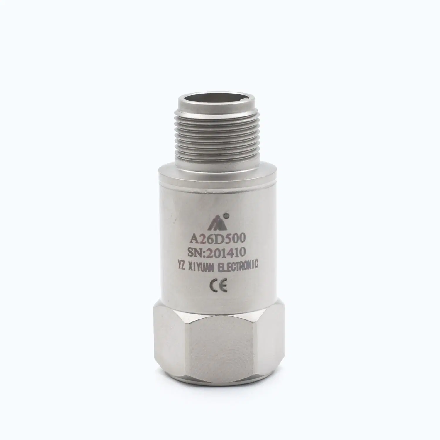 High Sensitivity 500mv/G (160Hz) 0.5-5, 000 Hz 0.2-10, 000Hz Iepe Industrial Monitoring Piezoelectric Accelerometer Acceleration Transmitter Sensor (A26D500)