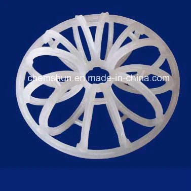 Plastic PP Teller Rosette Ring as Chemical Packing