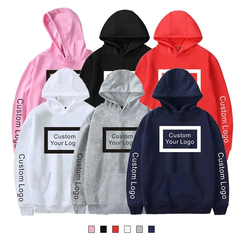 Many Color Options Stock Fabric Hoodies Add Your Own Logos