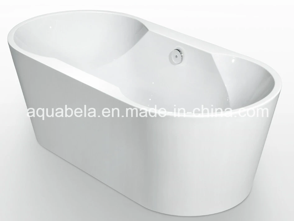 Oval Acrylic Freestanding Soaking Bath Tub (JL602)