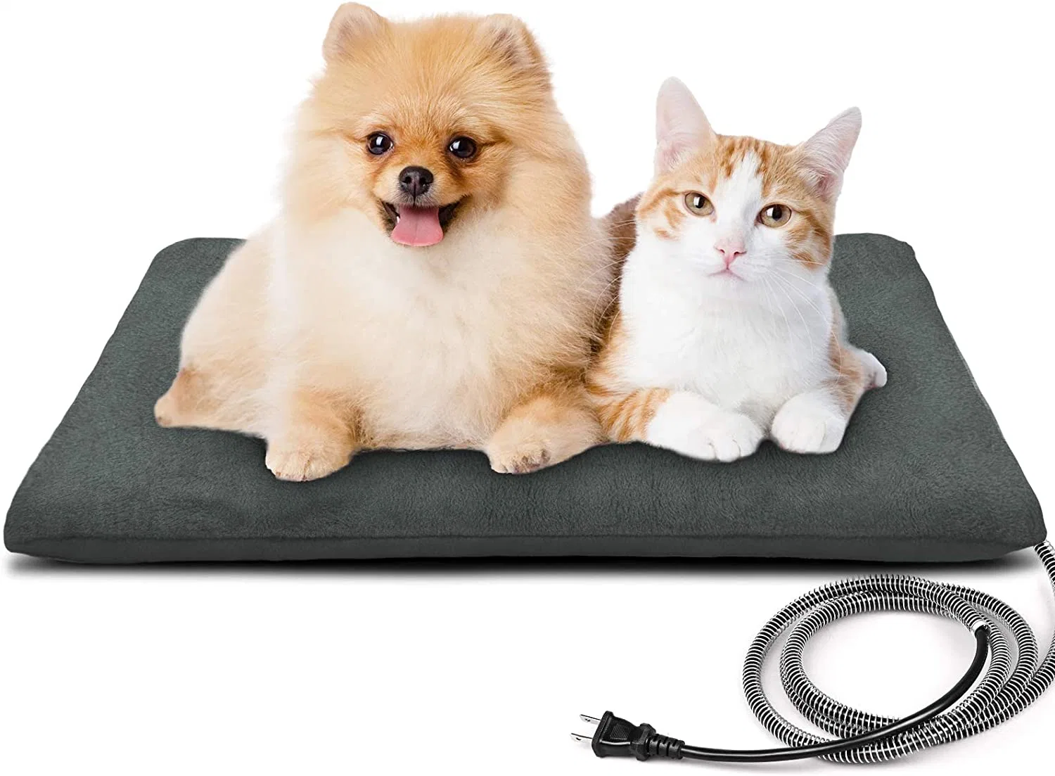 Outdoor Heated Pet Bed with Waterproof Cover