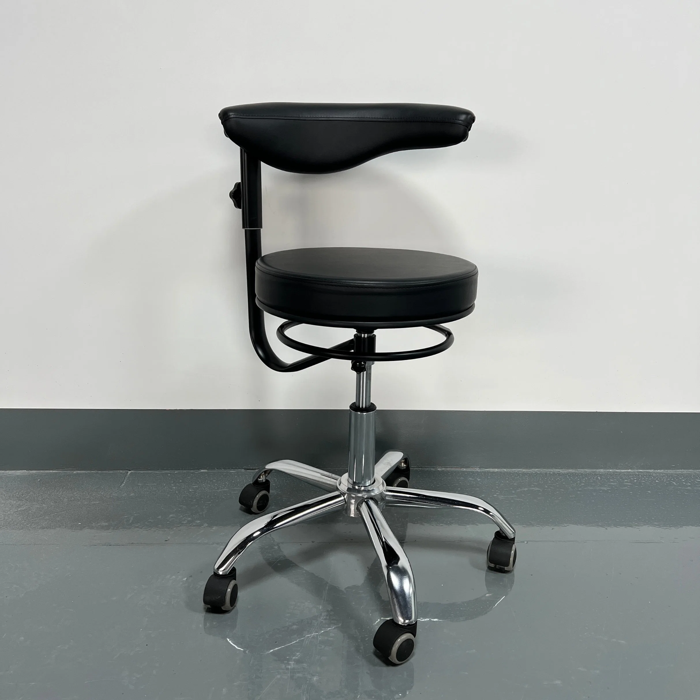 Split Seat Ergonomie Verstellbarer Sattelstuhl Mit Neigungswinkel Medizinische Zahnarztstühle