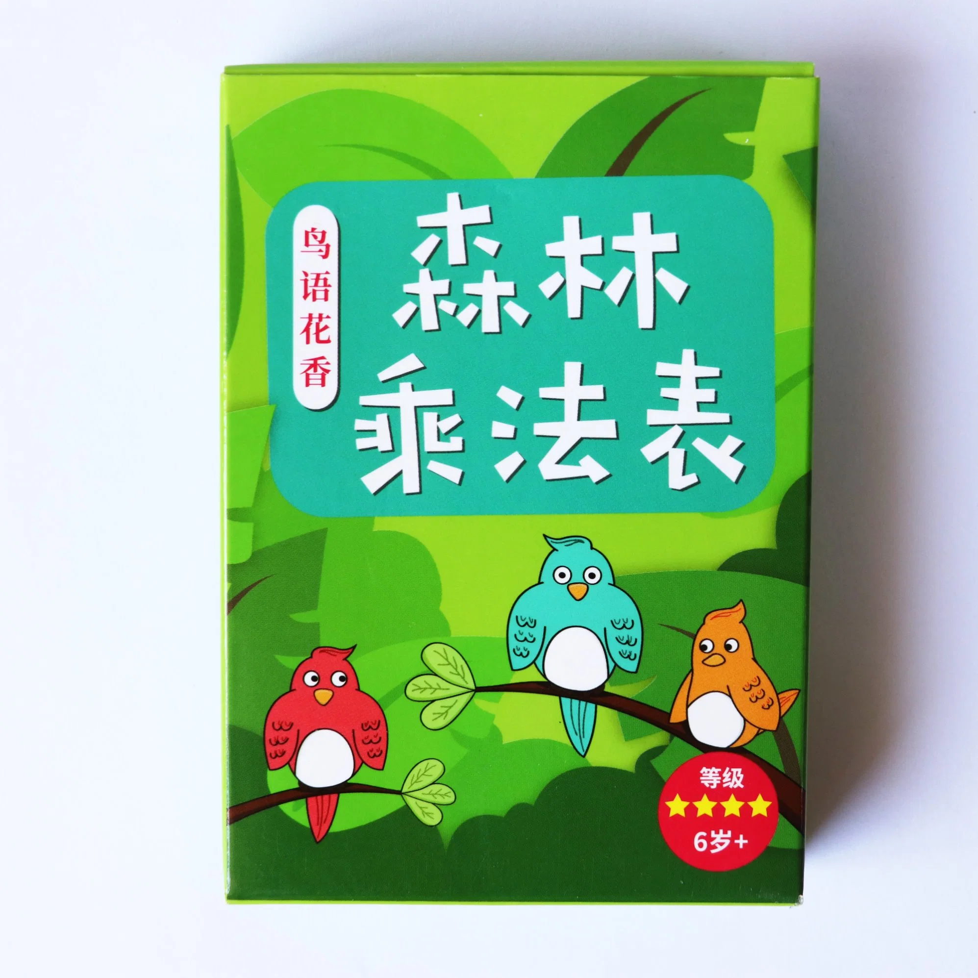 Learning Card Printing Factory Children Colorful Printed 300g Paper Custom Flash Cards