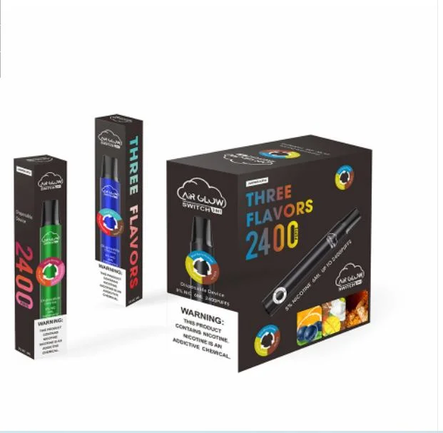 Moda mayorista VAPE Pen Pod 2400 Puffs E cigarrillos