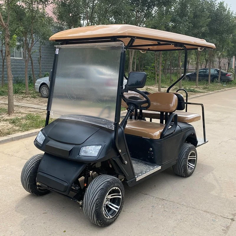 High quality/High cost performance Golf Cart Promotional Price Lithium Battery 4 Seats Sightseeing Golf Cart