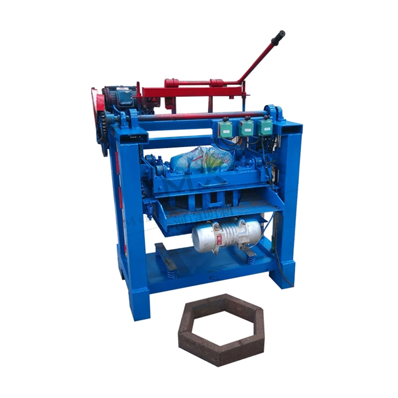 Semi-Automatic Paving Stone Building Material Paving Brick Forming Concrete Block Making Machine