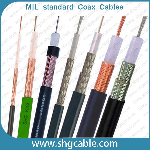 RG6 RG59 RG11 RG213 RG58 LMR400 UL CE verificado Cables coaxiales de RF de CCTV TV