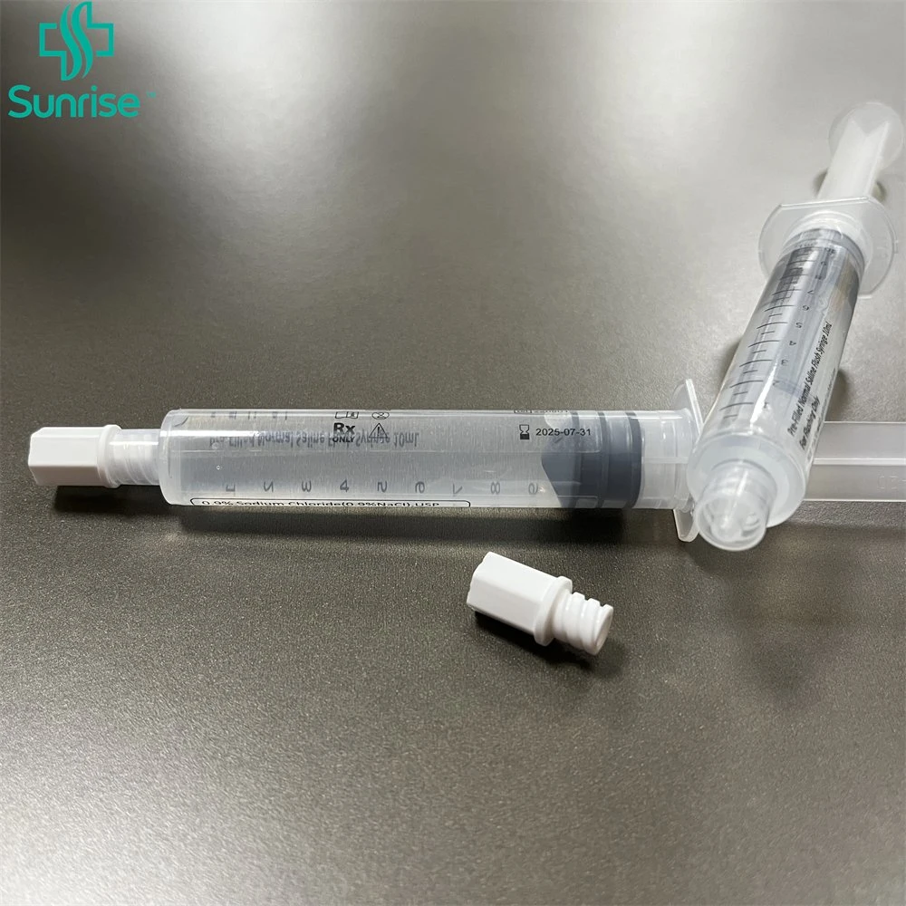 Sunrise Med 0.9% Nacl Pre-Filled Normal Saline Flush Syringe