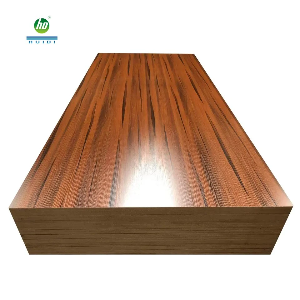 Furniture Decoration Wood Veneer Linyi Natural Commercial Melamine Marine Cheap Film Faced Hardwood Melamine MDF for Furniture