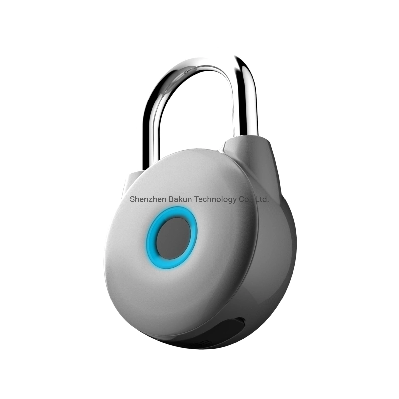 Smart Padlock Manufacturer Fingerprint Padlock Compact Size Suitable for Bags Luggages Lockers Gifts