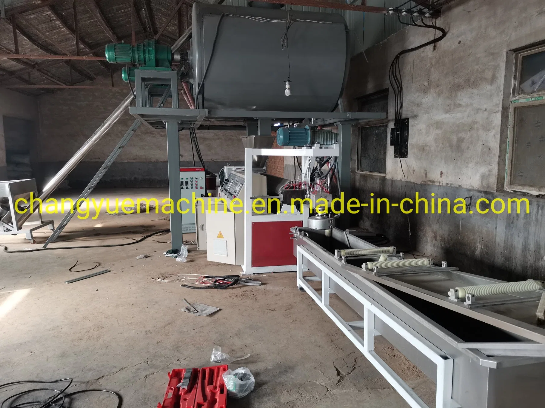 Pet Flat Yarn Extrusion Line / Pet Filament Making Machine