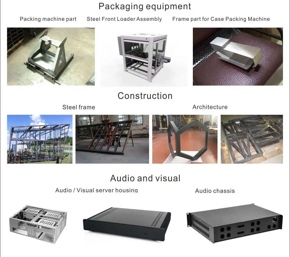 High End Market Precision Customized Sheet Metal Box Metal Sheet Bending Fabrication Work