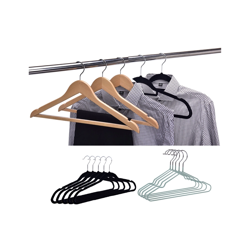 Multifunctional Steel Pants Trousers Hangers for Cloths Metal Wire Clothes Hanger Wholesale/Supplier