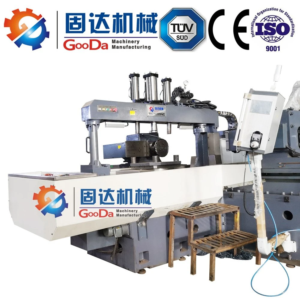 Un potente husillo fresadora CNC Heavy-Cutting dos de 150-1200mm la molienda del bloque colector