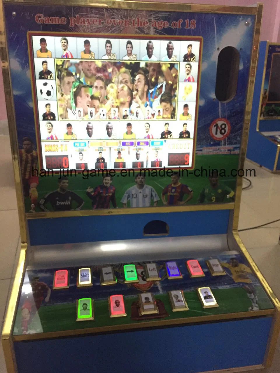 L'Ouganda populaires Coin exploité les Casinos Slot Machine de jeu