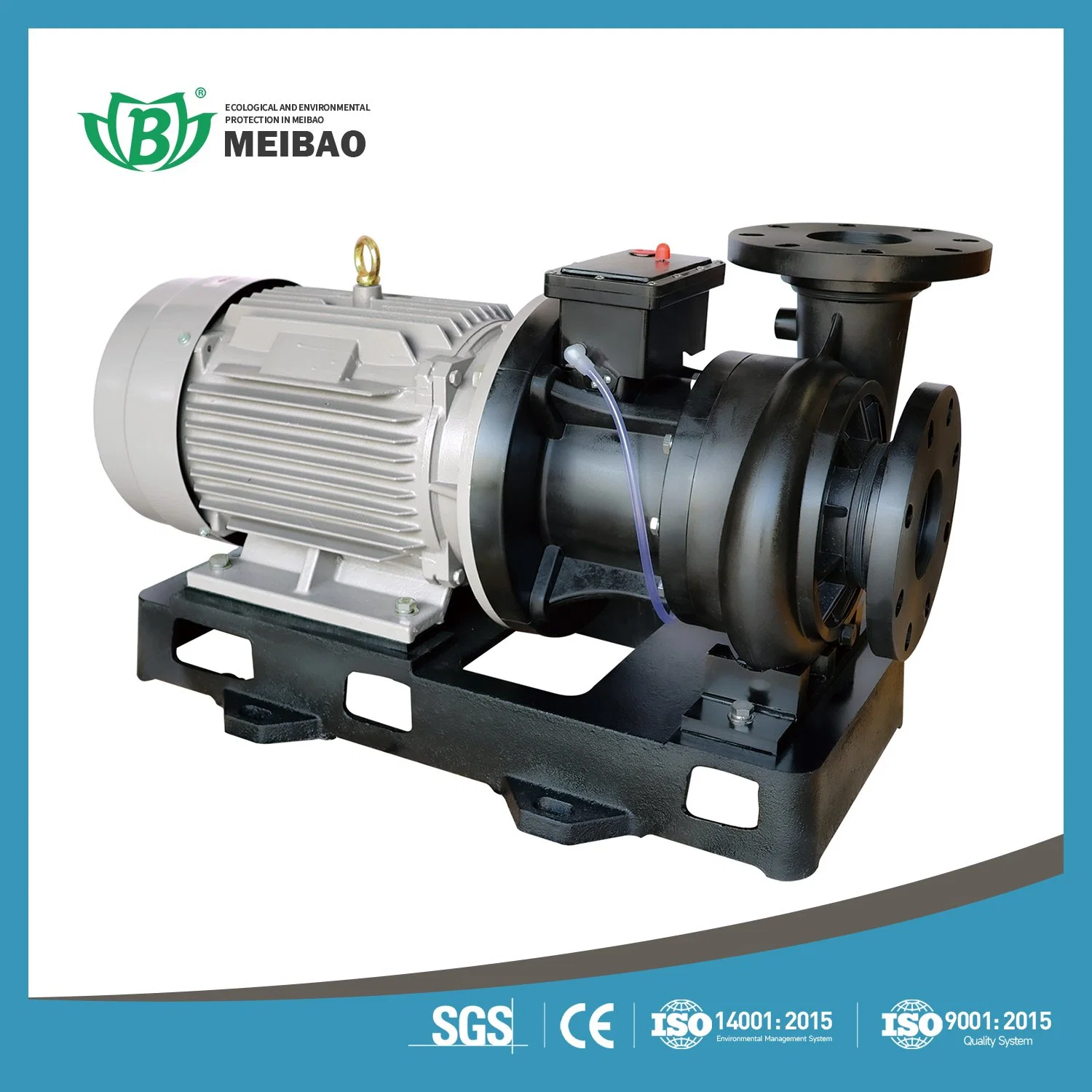 Horizontal Acid Process Chemical Liquid Treatment Pump for Raw Water Intake