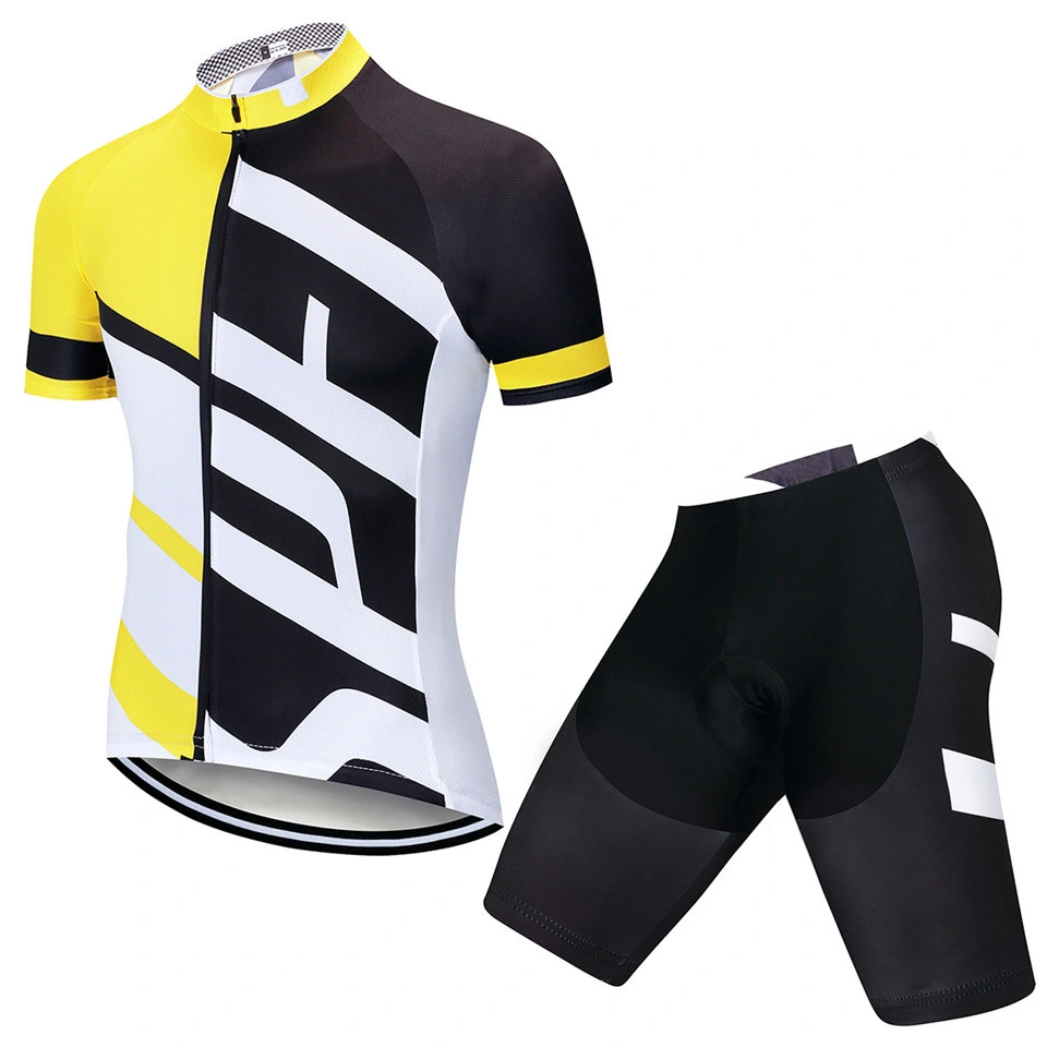 Oferta especial Culotte brilla en la oscuridad de la luz de cremallera frontal bicicleta Ciclismo Jersey uniformes de color