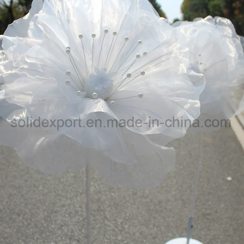 Handmaking Voile Flower Props Decoration for Wedding Decoration