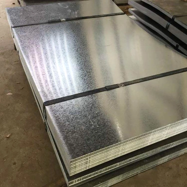 Q195/Q235/Q345/Q390 Zero/Regular/Spangle Gi Metal Coated Galvanized Steel Sheet/Plate