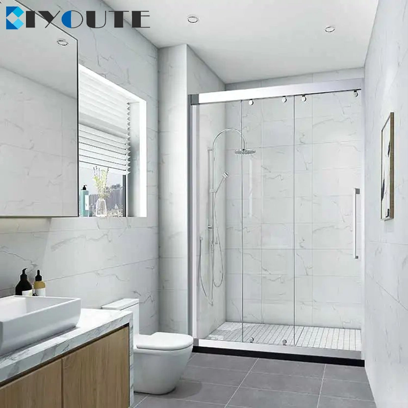 8mm 10mm 12mm Tempered Shower Glass Panel for Doors Tempered Glass Hot Sale