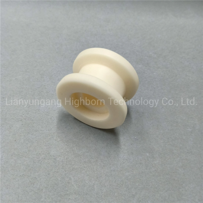 Textile Equipment Wear Resistance High Purity 99% Al2O3 Alumina Ceramic Wire Guide Roller