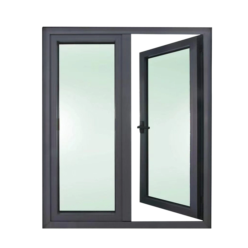 Customized Design Tilt and Tun Window Inward Upward Hung or Outward Downward Window Aluminium Glass