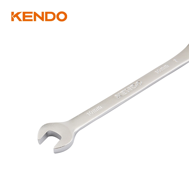 Kendo Metric Ratcheting Wrench Ring Open End Ratchet Combination Spanner