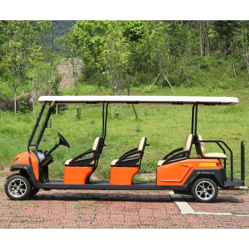 Comfortable Electric 8 Seats Cheap Golf Carts Sightseeing Car