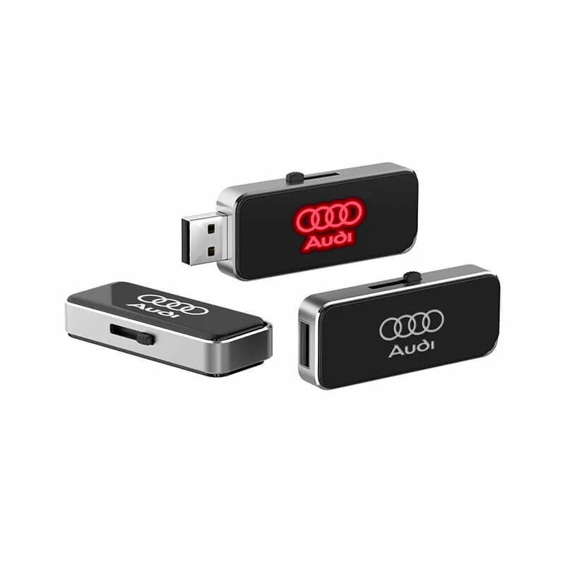 Faites glisser le voyant lumineux des clés USB 2.0 et 3.0 USB de Stockage