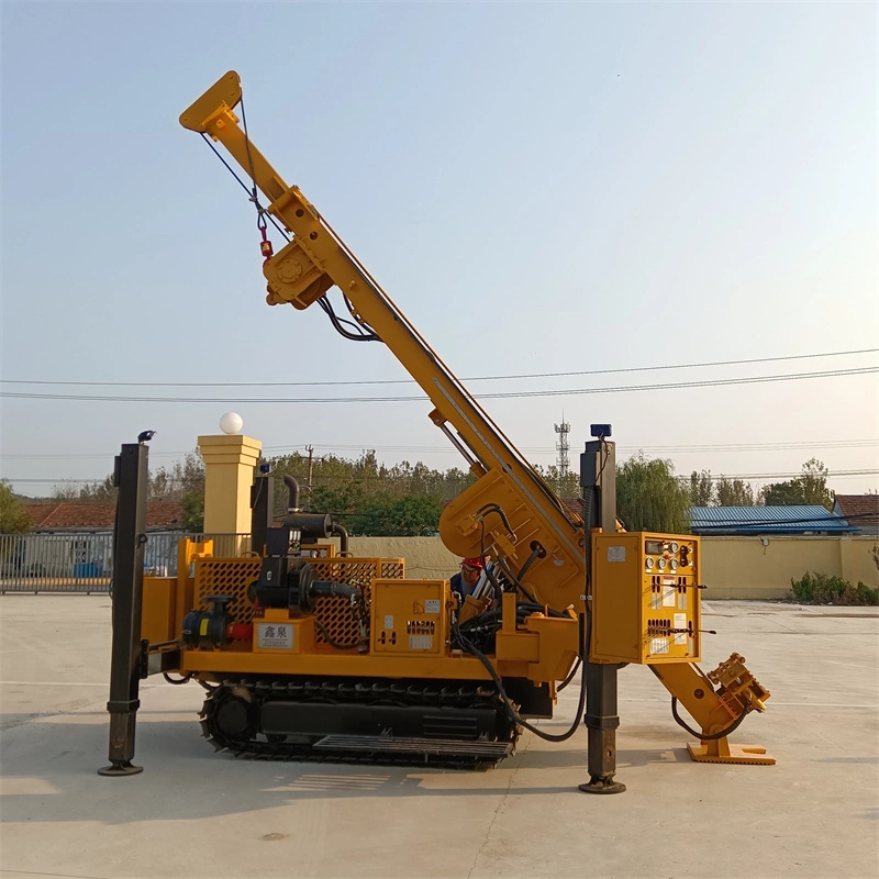 Rock Mine Diamond Crawler Rotary Hydraulic Core Drilling Rig with Factory Price