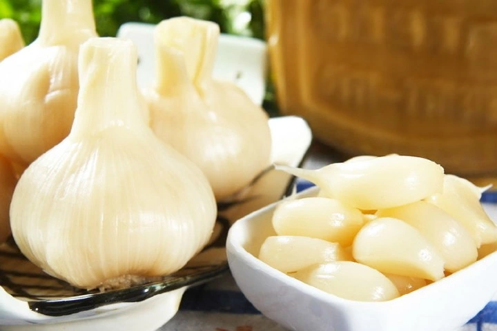 2kg Plastics Bags Salted Garlic Pickled Garlic Sweet Garlic