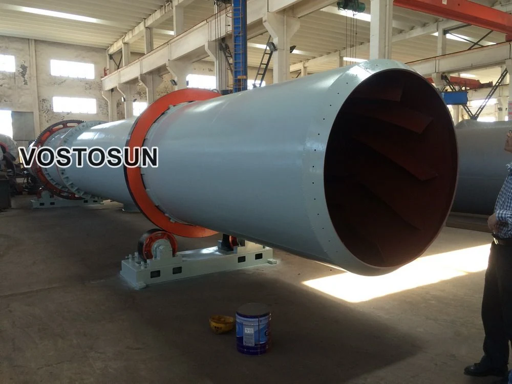 Best Selling ISO Certificated Rotary Dryer for Ore, Sand, Coal, Slurry From China Manufacturer, Rotary Drum Dryer Machine