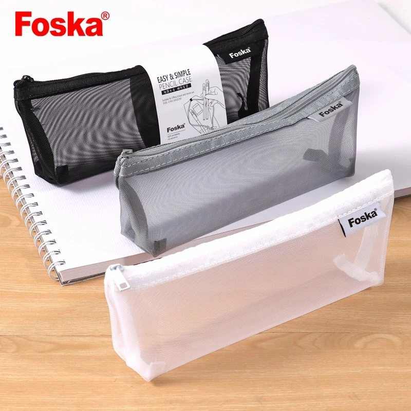 Foska Easy and Simple Big Capacity Student Pencil Bag