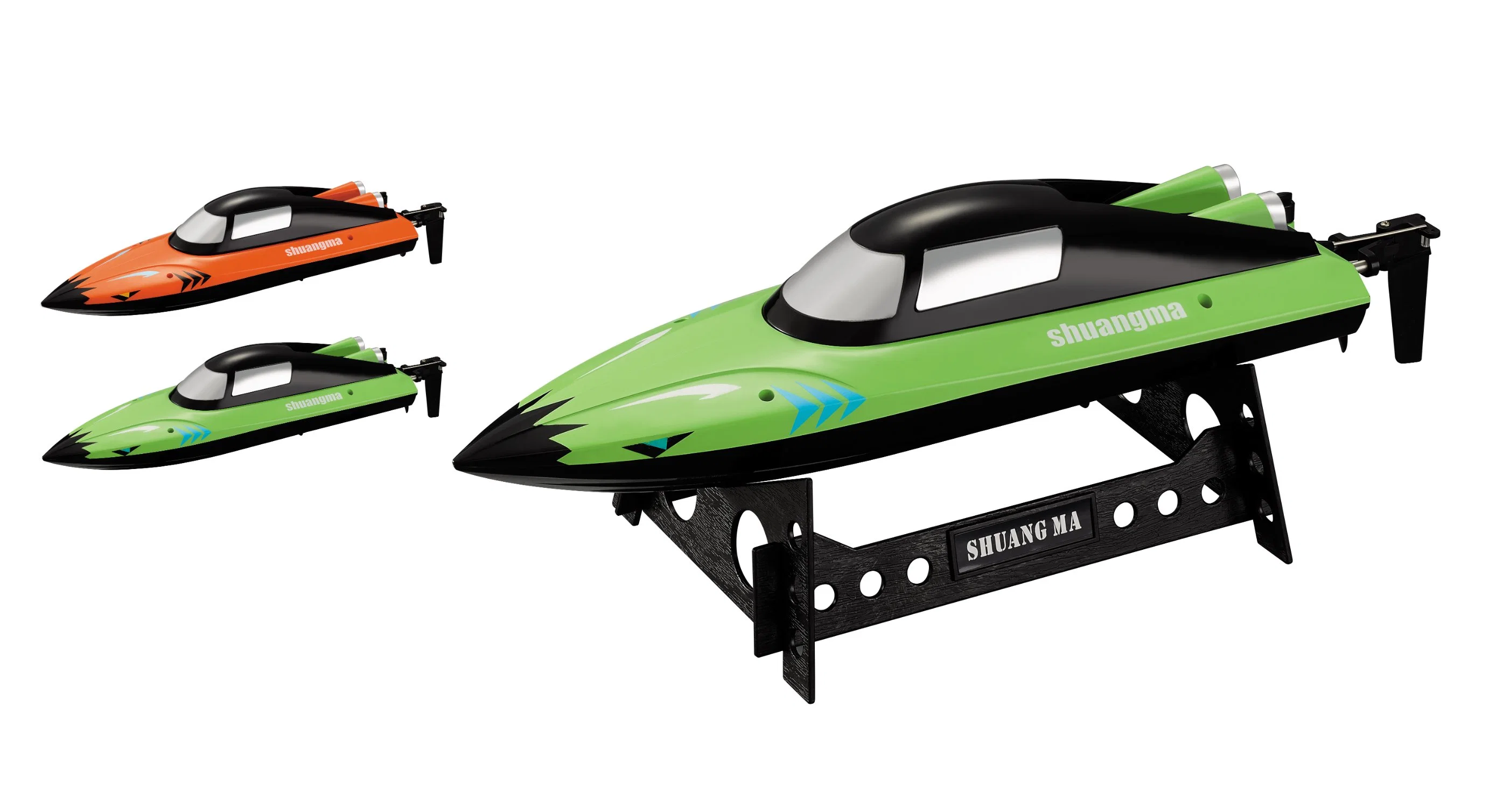 Radio-Controlled Speedboat, Double Propeller