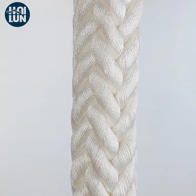 3/4/8/12 Strand Marine Mooring Strong Plastic Straw Textile Macrame Polyester Polyamide Nylon Fishing Ropes