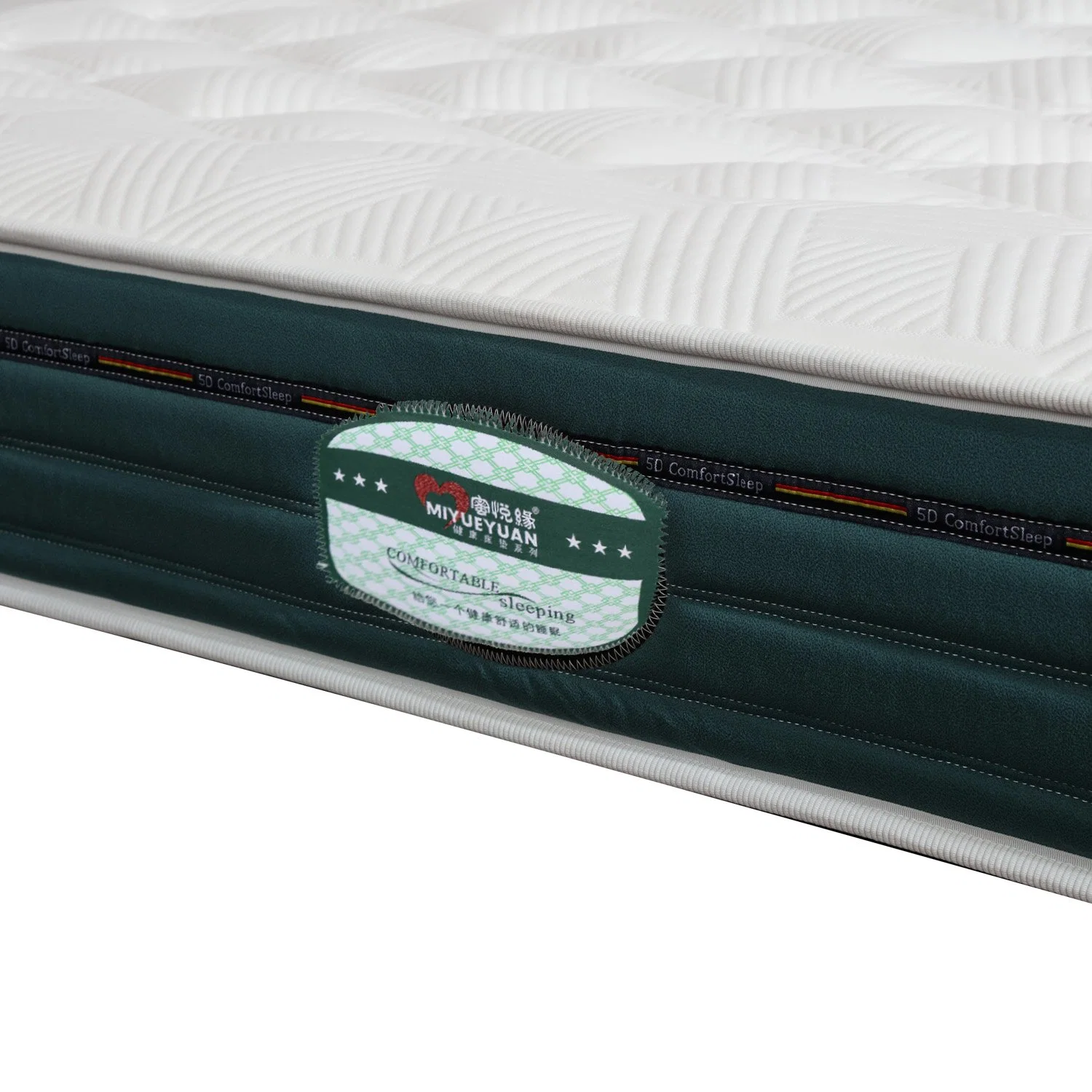 Memory Foam Mattress -Latex Mattress Pocket Spring Mattress Bedroom Furniture Queen Size Rolled up in a Box