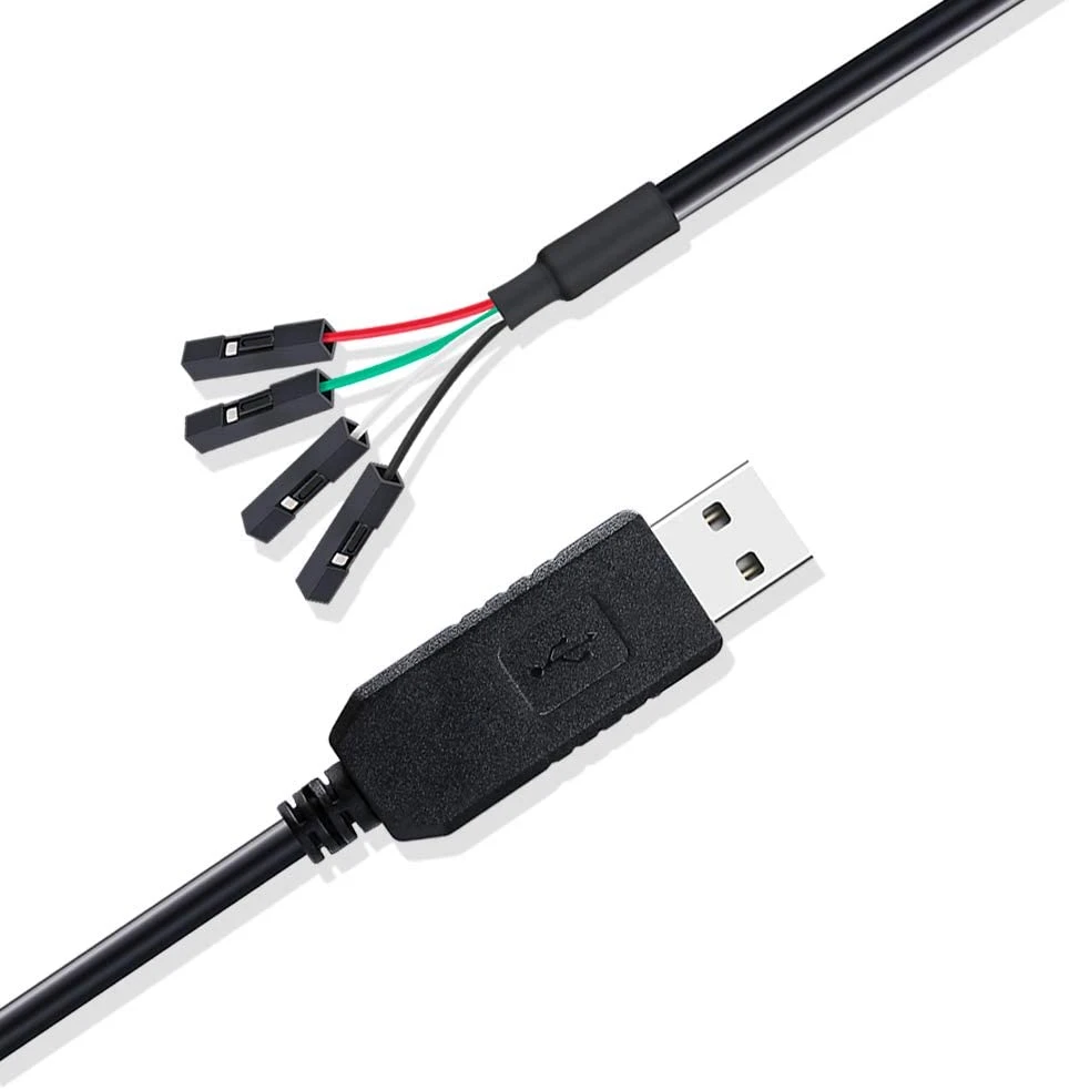 Ftdi USB to 4pin Bare Wire End Open RS232 Serial Cable