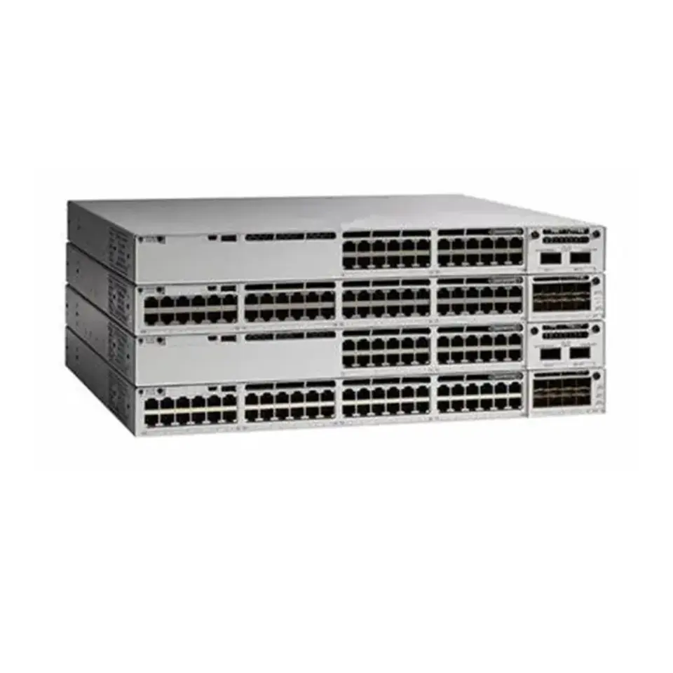 Original 24-Port Data, 4 X 1g, Network Essentials. C9200L-24t-4G-E Network Switch