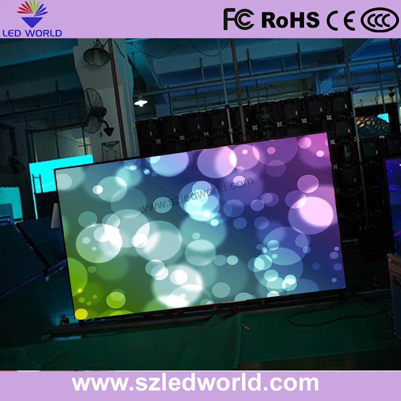 Outdoor / Indoor Large LED Display Panel Screen P10 SMD Wide View (P2.5 P3 P4 P5 P6 P10)